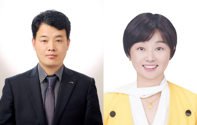 2024년 3분기 자랑스러운 중소기업인으로 선정된 곽인학(왼쪽) 광스틸 대표이사와 이영주 칠갑농산 대표이사. <중소기업중앙회 제공>